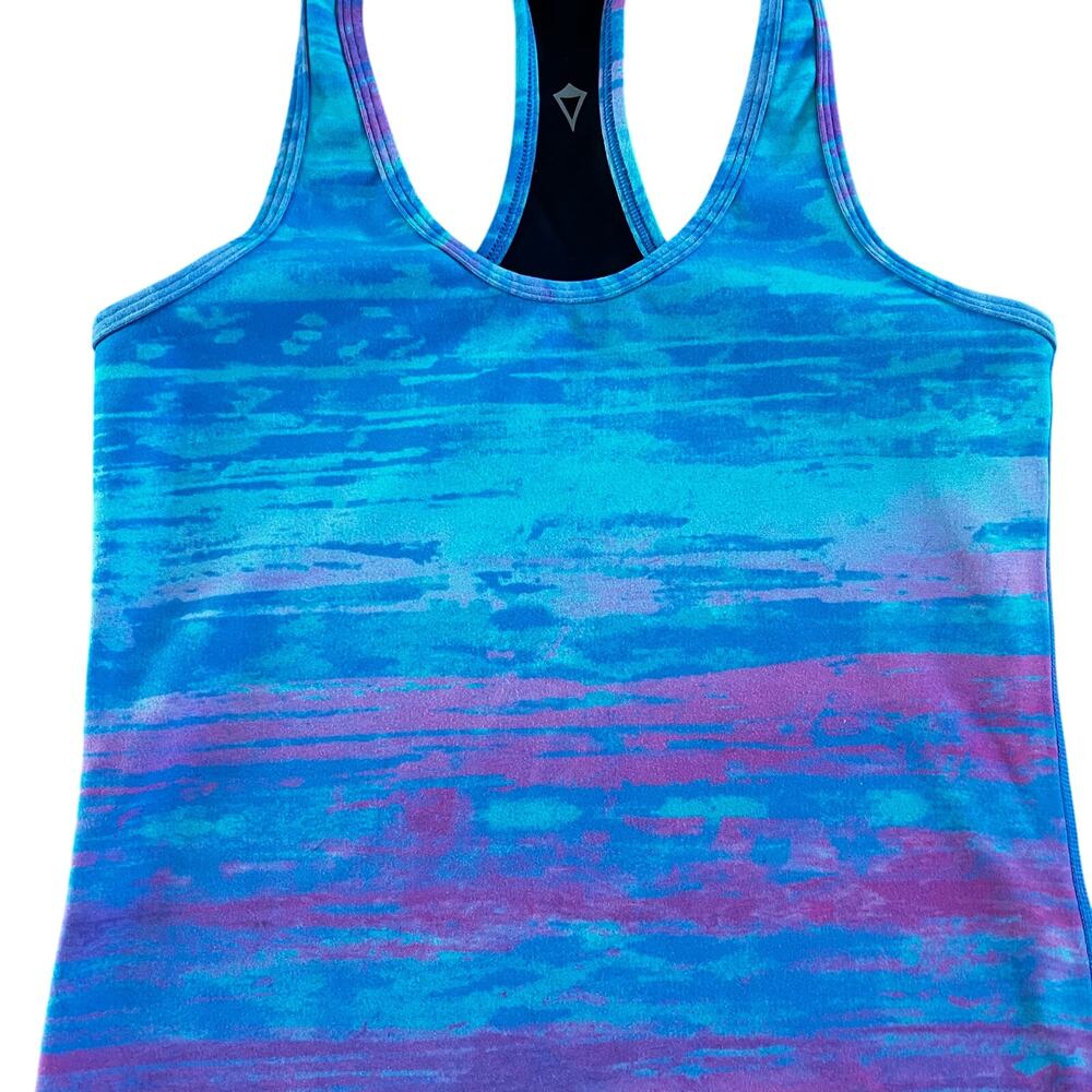 Ivivva Lululemon Beachscape Multi Cool Racerback Tank | Girls 14 or Women's 4 - Picture 3 of 3